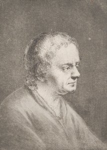 Porträt von Christian Bernhard Rode, dem Vater des Künstlers von Christian Bernhard Rode