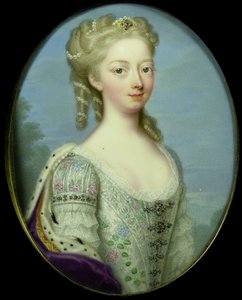 Anna, Prinzessin von Hannover (1709-59), Ehefrau von Wilhelm IV., Prinz von Oranien-Nassau von Christian Friedrich Zincke
