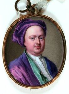 Edward Lord Harley, 1719 von Christian Friedrich Zincke
