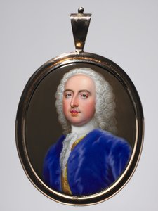 Porträt eines Mannes von Christian Friedrich Zincke