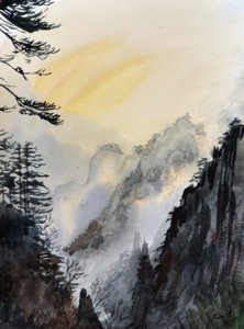 Gelbe Wolken, 2015 von Christian Furr