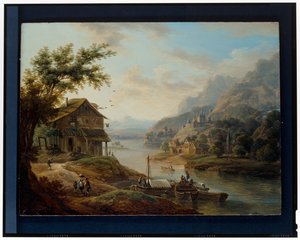 Zwei rheinische Landschaften