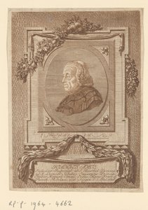 Porträt von Johann Baptist Amos von Christian Georg Schütz (I)