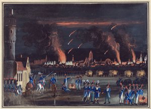 Erste Koalition - 13. Juni 1796: Bombardierung von Frankfurt am Main durch die Franzosen