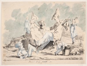 "Pierrot und seine Familie"