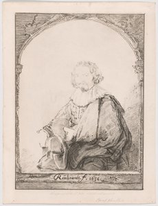 Porträt eines Mannes in einem Sessel, aus Collection d