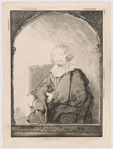 Porträt eines Mannes in einem Sessel, aus Collection d