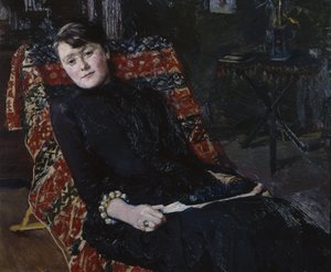 Schauspielerin Constance Bruun von Christian Krohg