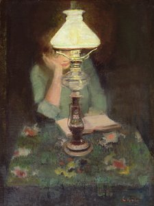 Oda mit Lampe