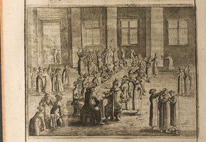 Die Hochzeit (Illustration aus Reisen zum Großherzog von Moskau und zum König von Persien von Adam) von Christian Lorenzen Rothgiesser