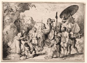 Diakon Philipp tauft den Eunuchen