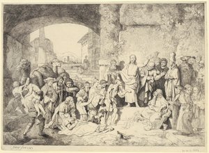 Große Krankenheilung von Christian Wilhelm Ernst Dietrich