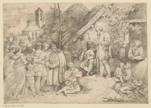 Heiliger Jakobus predigt von Christian Wilhelm Ernst Dietrich