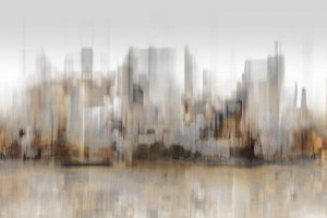 Abstrakte Stadtreflexionen von Christina Sillen