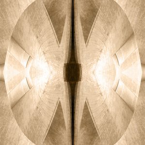 Architektonische Abstrakte Symmetrie von Christina Sillen