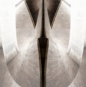 Dunkle architektonische Teilung von Christina Sillen