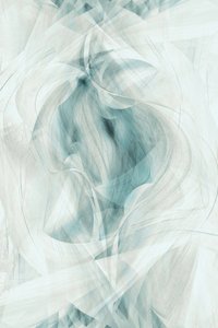 Ätherischer Aqua-Wirbel von Christina Sillen