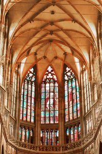 Majestätisches Kirchenfenster von Christina Sillen