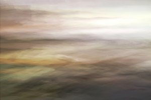 Gelassener abstrakter Himmel von Christina Sillen