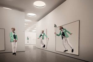 Eleganter Mann Kunstillusion
