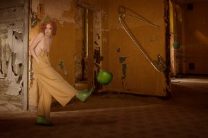 Verspielter Apfeltritt von Christine von Diepenbroek