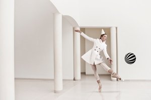 Launischer Ballerina Tanz von Christine von Diepenbroek