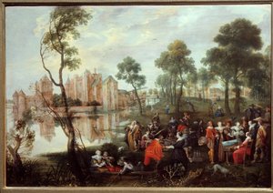 Im Park von Christoffel Jacobsz van der Lamen