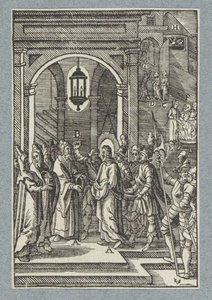 Christus vor Annas von Christoffel van Sichem (II)