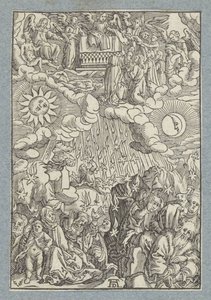 Das Öffnen des fünften und sechsten Siegels von Christoffel van Sichem (II)