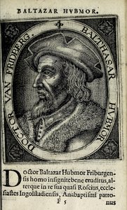 Balthasar Hubmaier, Illustration aus 