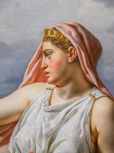 Alcyones Abschied von ihrem Ehemann Ceyx (Detail)