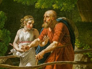 Ödipus und Antigone (Detail)