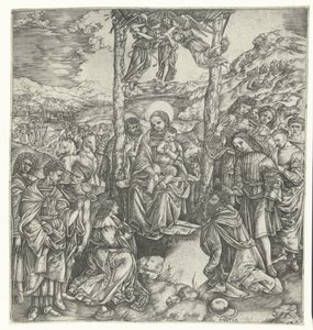 Anbetung der Könige von Christoforo di Michele Robetta