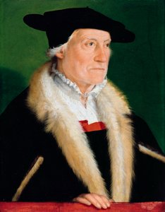 Porträt des deutschen Humanisten Sebastian Münster von Christoph Amberger