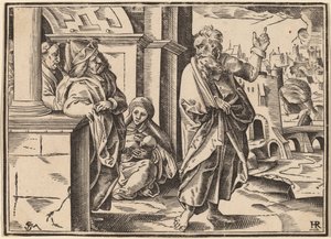 Christus erzählt seinen Jüngern vom Jüngsten Gericht von Christoph Murer