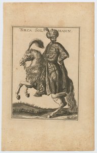 Suleiman II 1642-1691, Sultan des Osmanischen Reiches, 1710