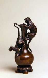 Katzen jagen von Christophe Fratin