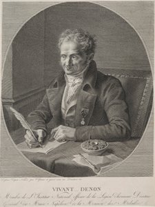 Dominique Vivant-Denon, 1810 von Christophe Guerin