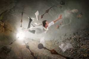 Durch die Zeit fallen von Christophe Kiciak