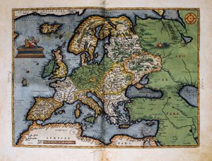 Karte von Europa. 1588
