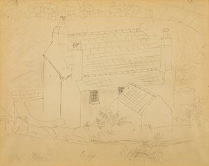 Hütte, Cornwall von Christopher Wood