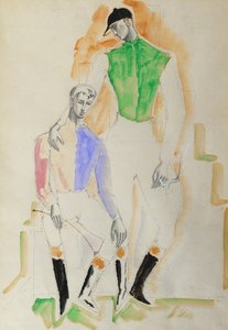 Zwei Jockeys