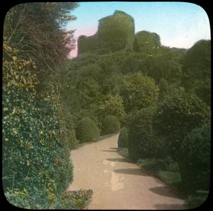 Burg Launceston, Cornwall, spätes 19. oder frühes 20. Jahrhundert