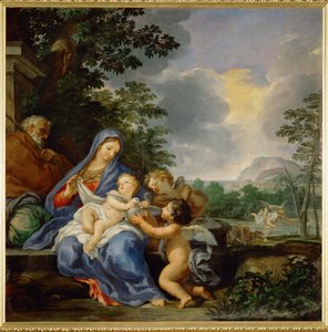 Ruhe während der Flucht nach Ägypten