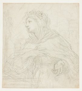 Studie von Santa Rosalia von Palermo