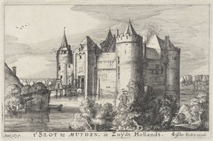 Blick auf das Muiderslot von Claes Jansz. Visscher (II)