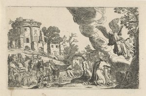 Der Engel nimmt Abschied von Tobias von Claes Moeyaert