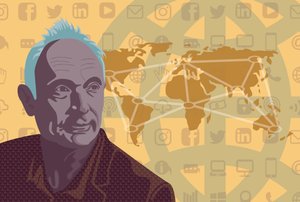 Tim Berners Lee von Claire Huntley