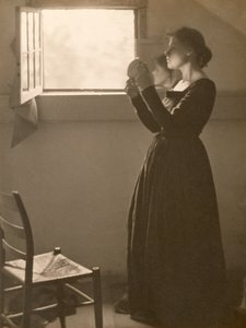Mädchen mit Spiegel, 1898