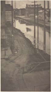 Telegrafenmasten, ca. 1900